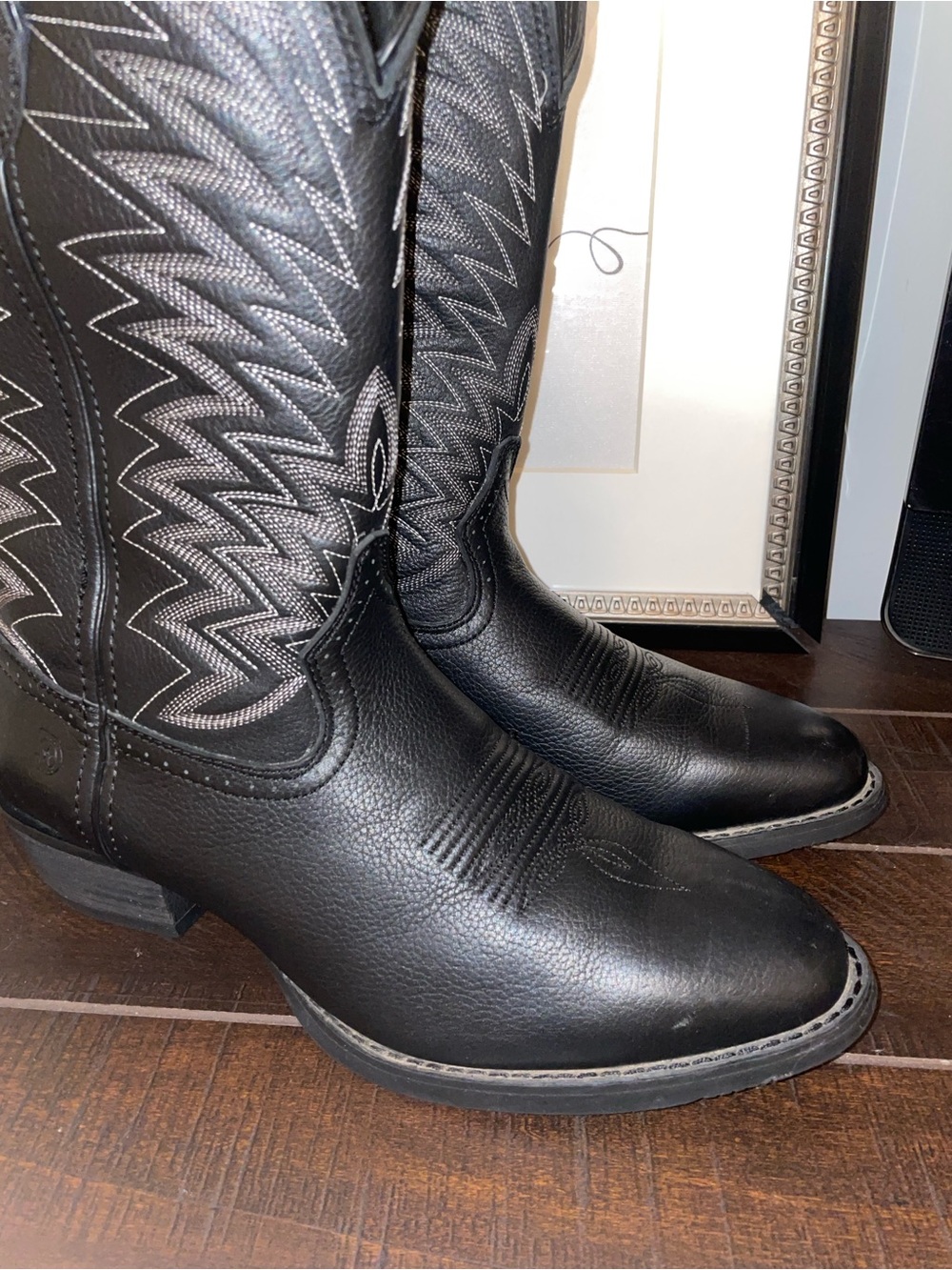Durango Rebel Frontier Leather Western Cowboy Boots Size 10.5 Wide - Picture 5 of 16